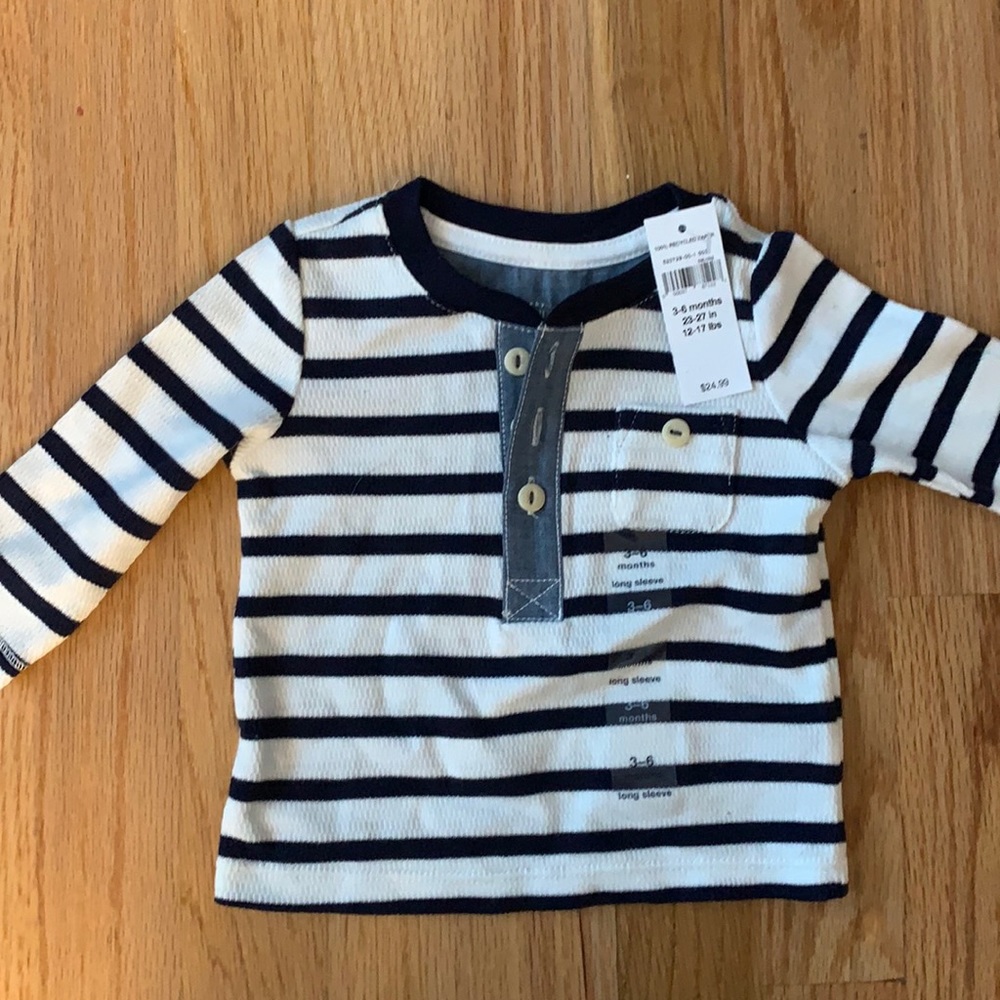 NWT Baby Gap Striped Long Sleeve